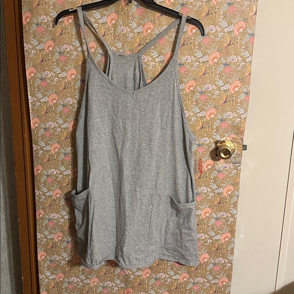 Free People Hotshot Mini Dress Heather Grey XL - Picture 4 of 5